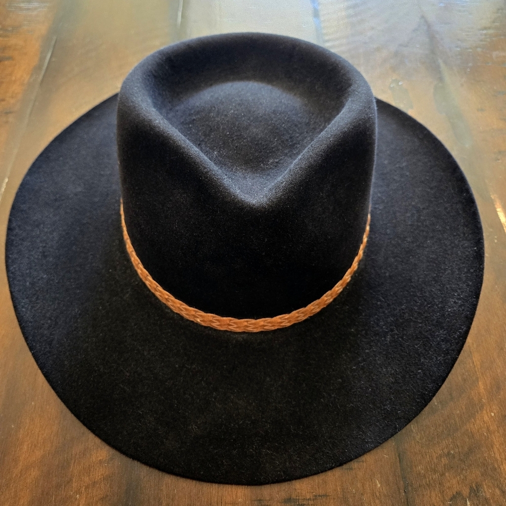EUC Akubra Snowy River Hat, BLACK